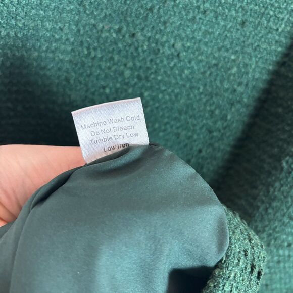 Tuckernuck Jackie Emerald Green Tweed Shift Mini Dress Women's XS - Picture 6 of 7